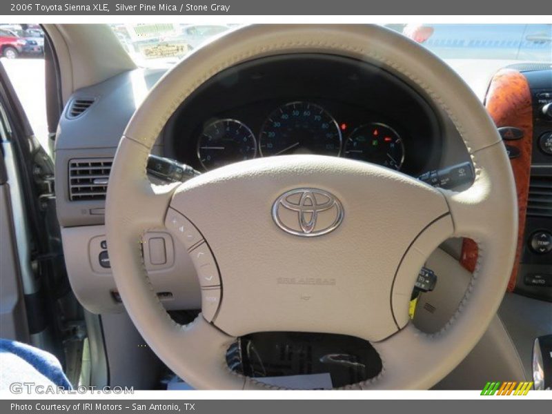 Silver Pine Mica / Stone Gray 2006 Toyota Sienna XLE