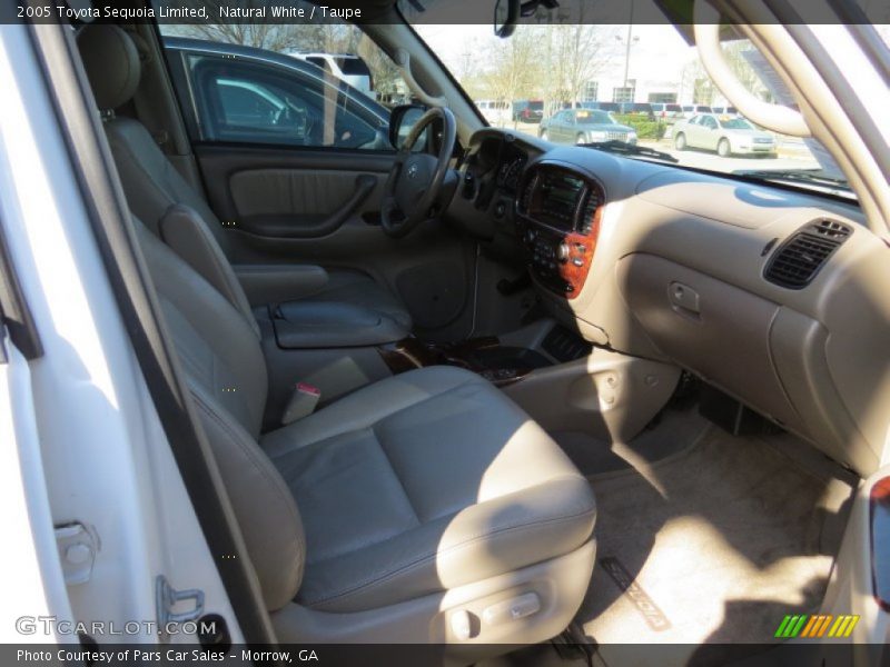 Natural White / Taupe 2005 Toyota Sequoia Limited