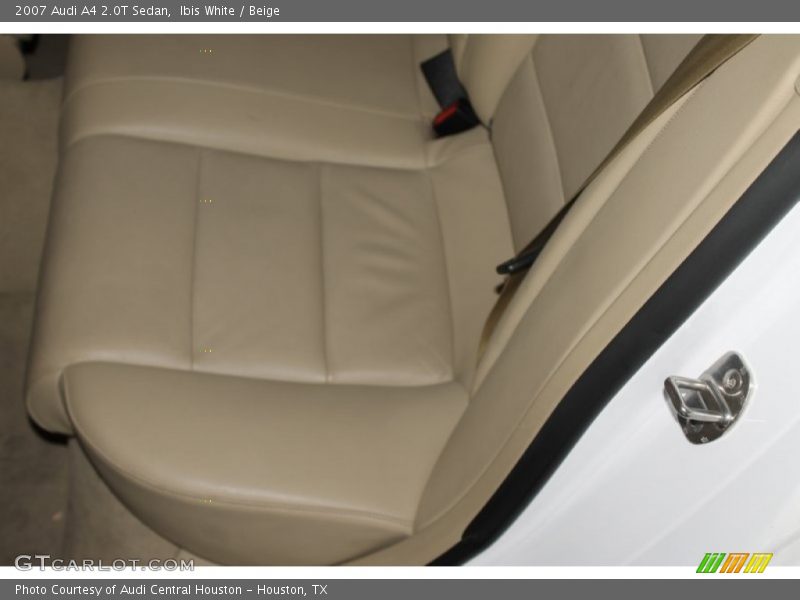 Ibis White / Beige 2007 Audi A4 2.0T Sedan