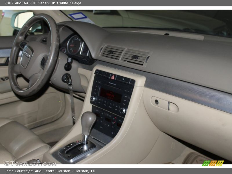 Ibis White / Beige 2007 Audi A4 2.0T Sedan