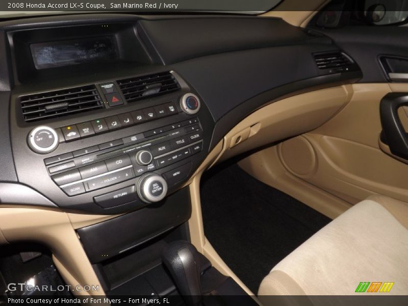 San Marino Red / Ivory 2008 Honda Accord LX-S Coupe