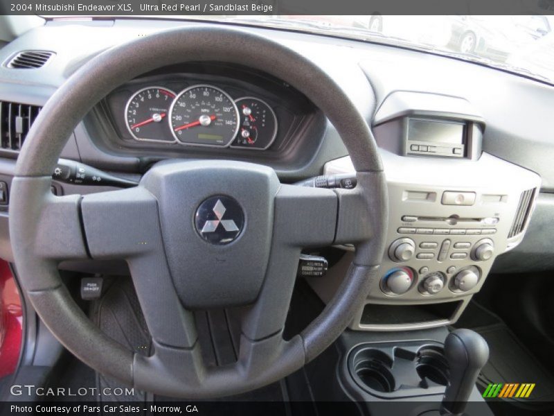 Dashboard of 2004 Endeavor XLS