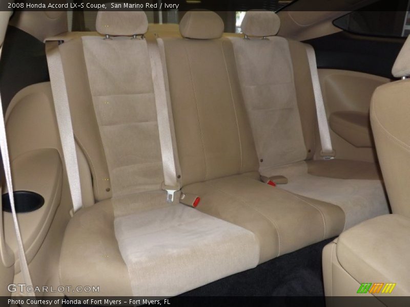 San Marino Red / Ivory 2008 Honda Accord LX-S Coupe
