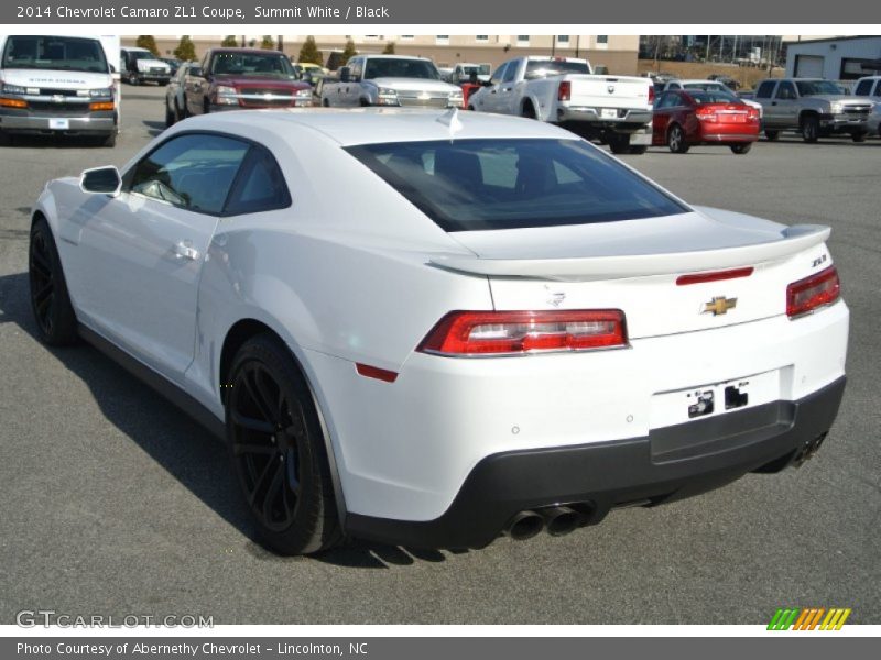 Summit White / Black 2014 Chevrolet Camaro ZL1 Coupe