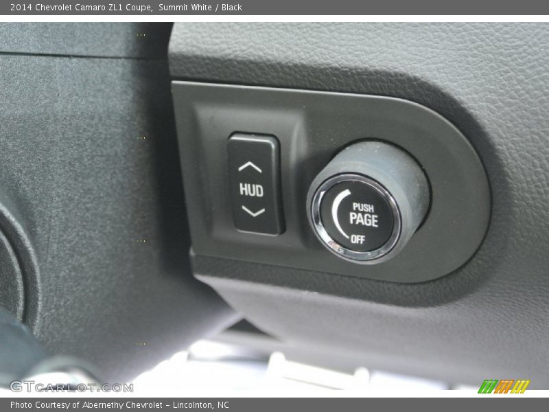 Controls of 2014 Camaro ZL1 Coupe