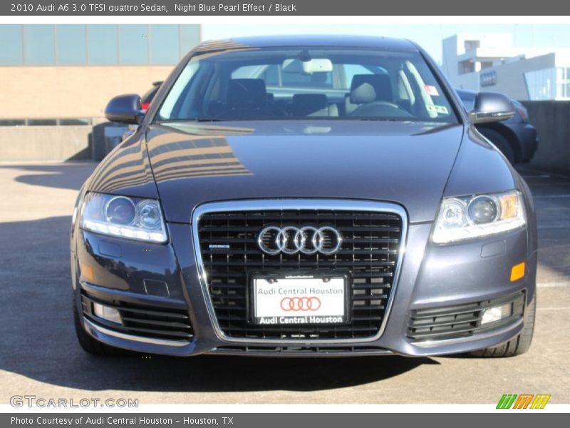 Night Blue Pearl Effect / Black 2010 Audi A6 3.0 TFSI quattro Sedan