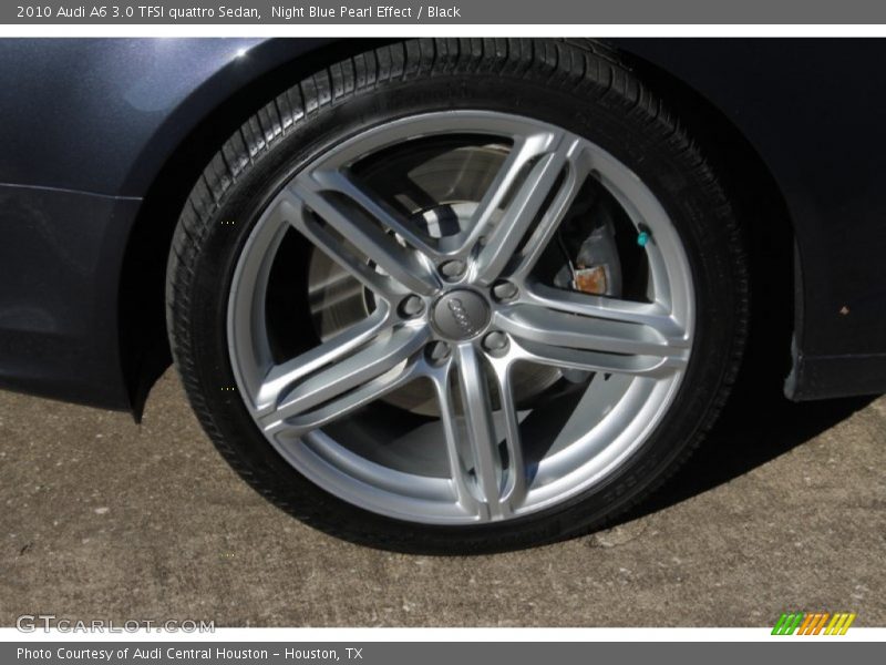 Night Blue Pearl Effect / Black 2010 Audi A6 3.0 TFSI quattro Sedan