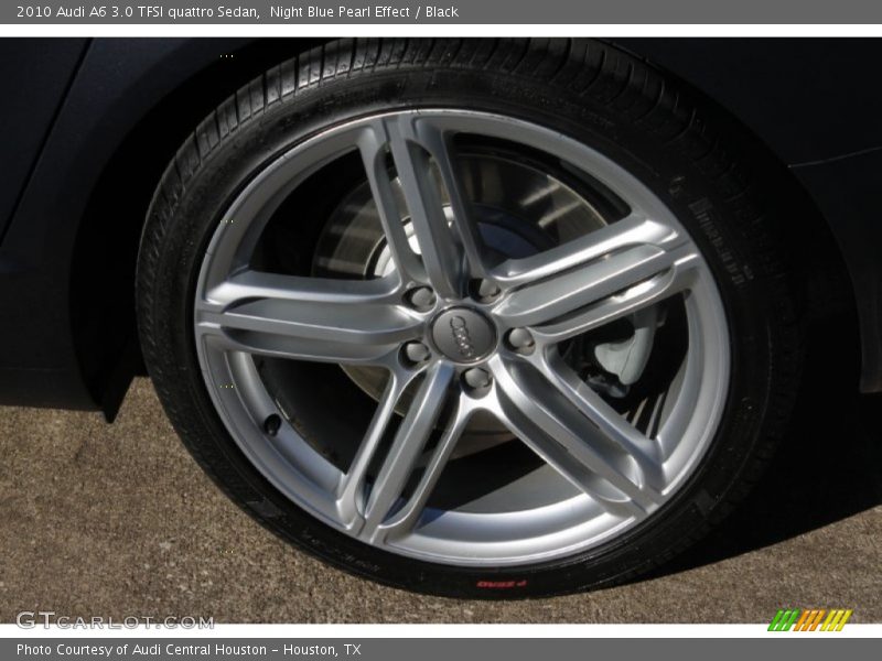 Night Blue Pearl Effect / Black 2010 Audi A6 3.0 TFSI quattro Sedan