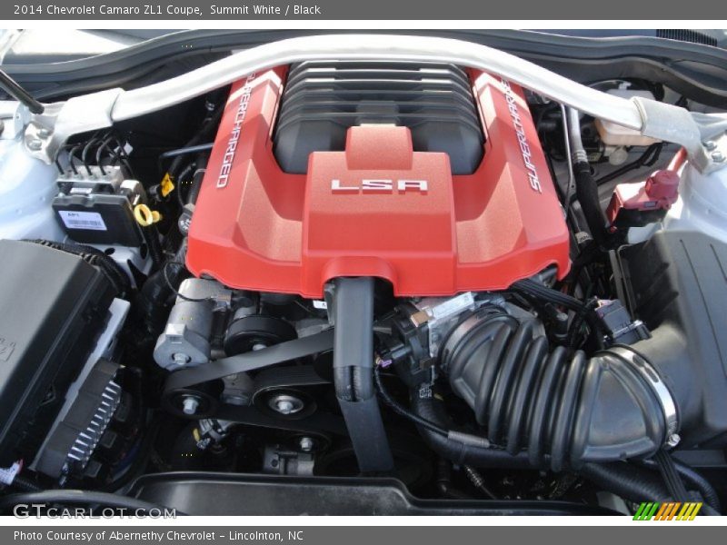  2014 Camaro ZL1 Coupe Engine - 6.2 Liter ZL1 Eaton Supercharged OHV 16-Valve LSA V8