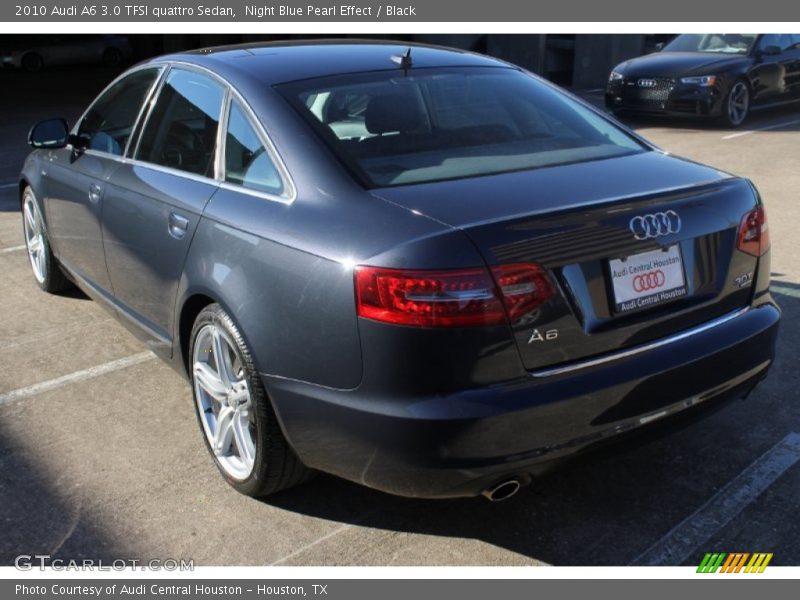 Night Blue Pearl Effect / Black 2010 Audi A6 3.0 TFSI quattro Sedan