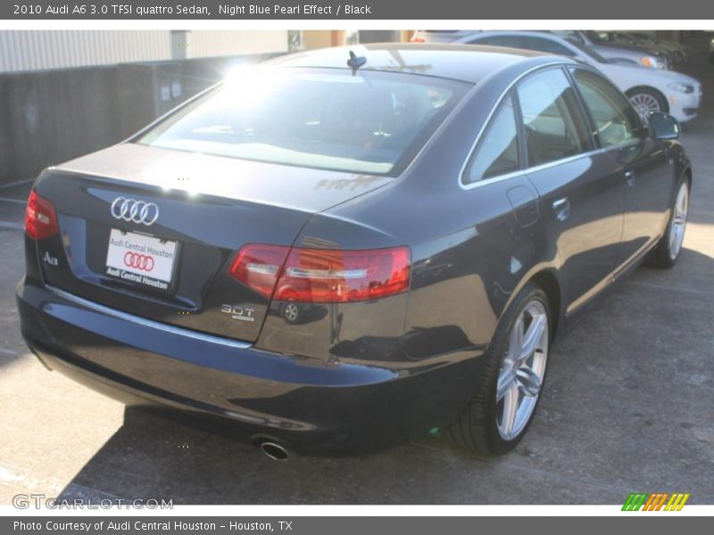 Night Blue Pearl Effect / Black 2010 Audi A6 3.0 TFSI quattro Sedan