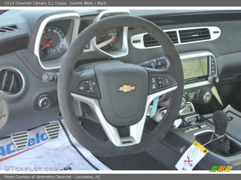 Summit White / Black 2014 Chevrolet Camaro ZL1 Coupe