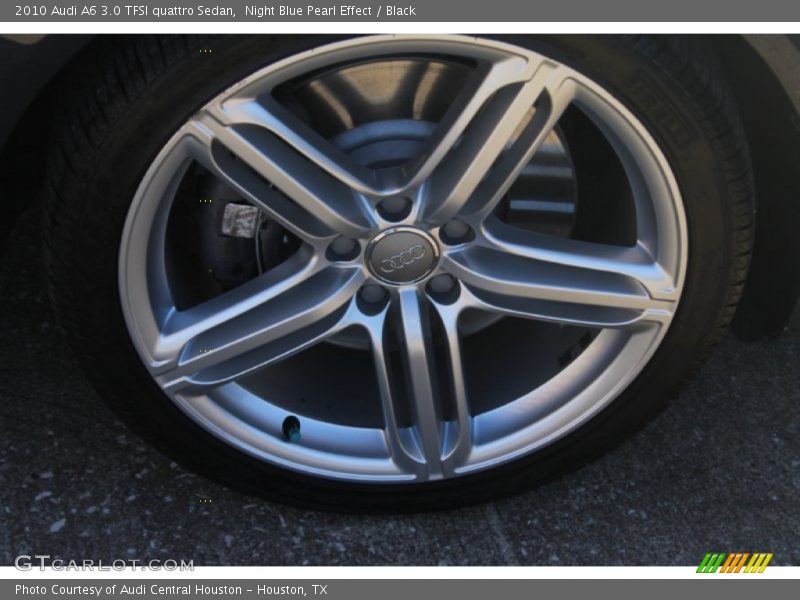 Night Blue Pearl Effect / Black 2010 Audi A6 3.0 TFSI quattro Sedan