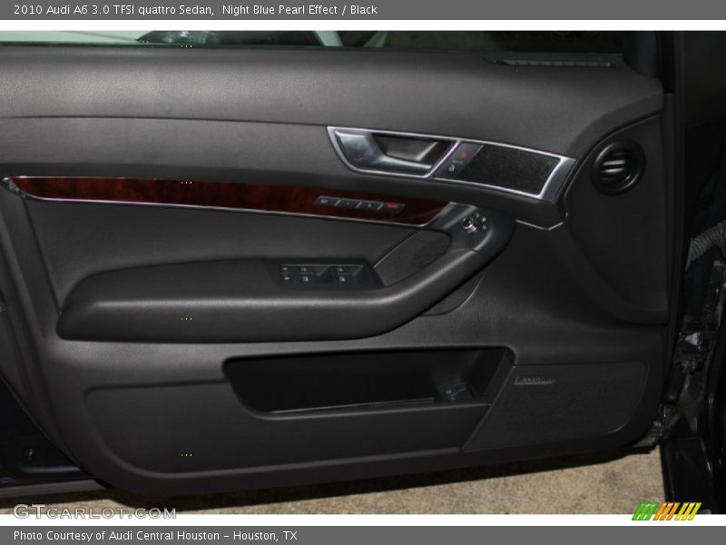 Night Blue Pearl Effect / Black 2010 Audi A6 3.0 TFSI quattro Sedan