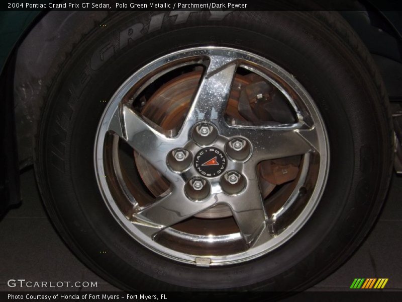 Polo Green Metallic / Parchment/Dark Pewter 2004 Pontiac Grand Prix GT Sedan
