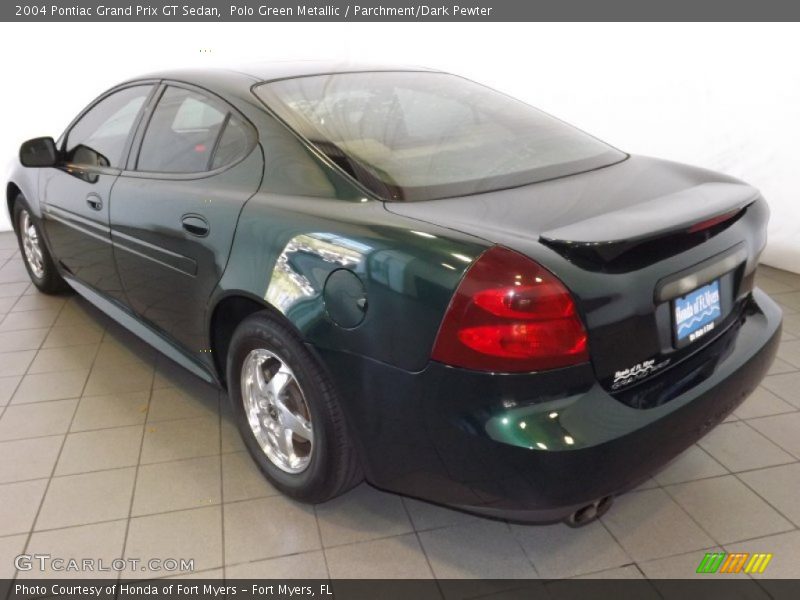Polo Green Metallic / Parchment/Dark Pewter 2004 Pontiac Grand Prix GT Sedan