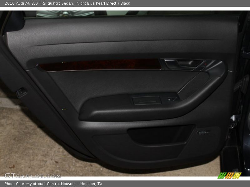 Night Blue Pearl Effect / Black 2010 Audi A6 3.0 TFSI quattro Sedan