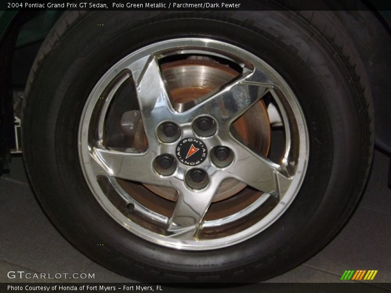 Polo Green Metallic / Parchment/Dark Pewter 2004 Pontiac Grand Prix GT Sedan