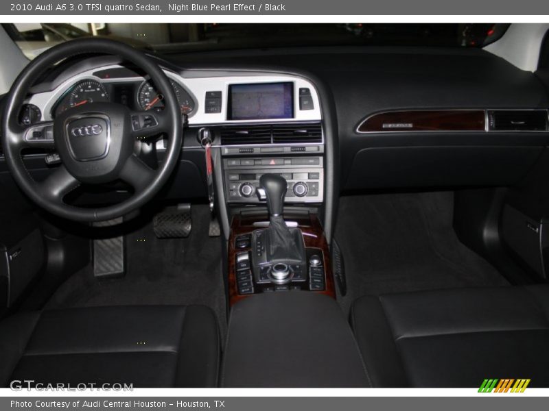 Night Blue Pearl Effect / Black 2010 Audi A6 3.0 TFSI quattro Sedan