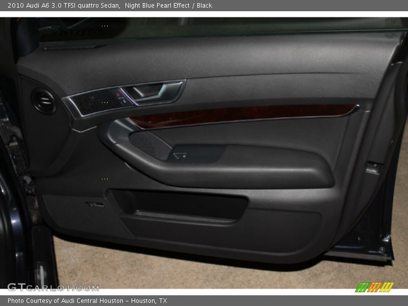 Night Blue Pearl Effect / Black 2010 Audi A6 3.0 TFSI quattro Sedan