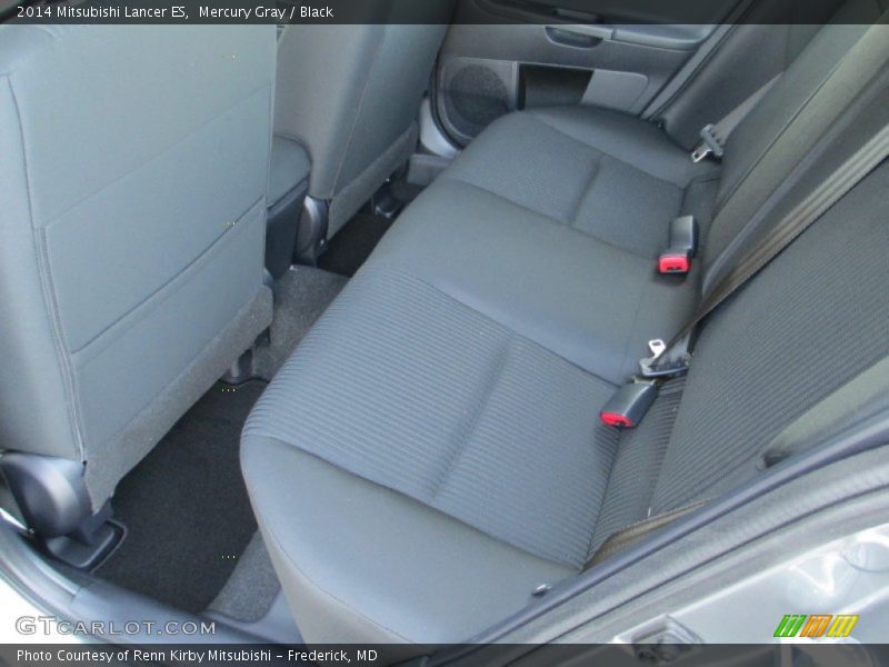 Mercury Gray / Black 2014 Mitsubishi Lancer ES