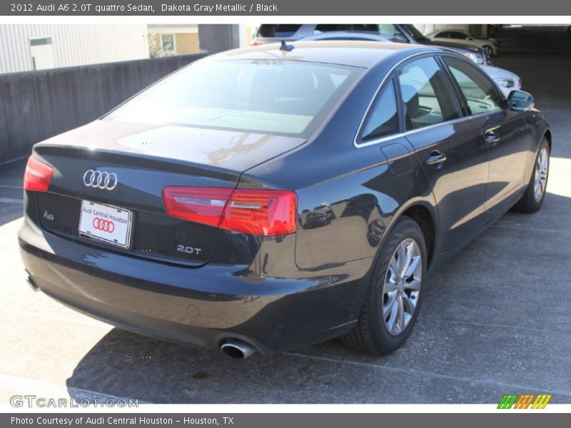Dakota Gray Metallic / Black 2012 Audi A6 2.0T quattro Sedan