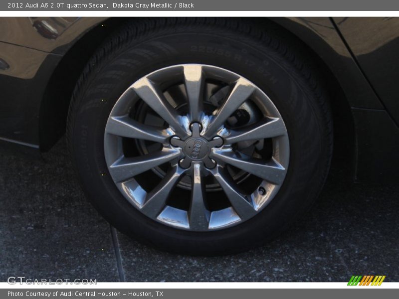 Dakota Gray Metallic / Black 2012 Audi A6 2.0T quattro Sedan