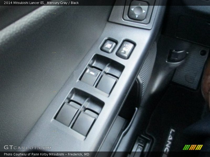 Mercury Gray / Black 2014 Mitsubishi Lancer ES