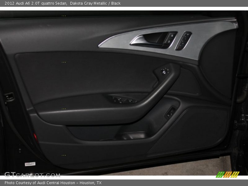Dakota Gray Metallic / Black 2012 Audi A6 2.0T quattro Sedan