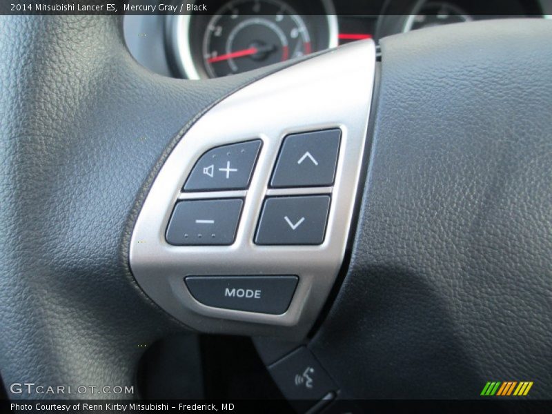 Mercury Gray / Black 2014 Mitsubishi Lancer ES