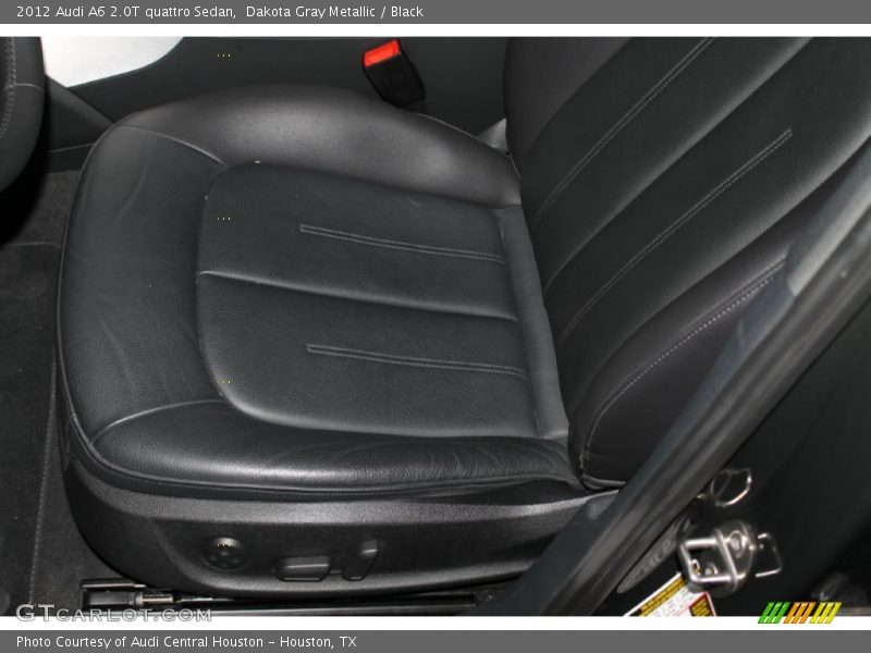Dakota Gray Metallic / Black 2012 Audi A6 2.0T quattro Sedan