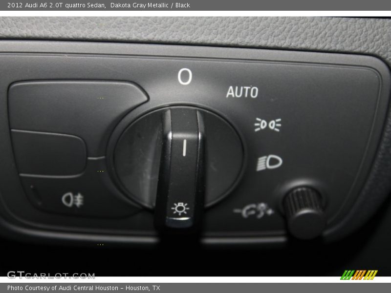 Dakota Gray Metallic / Black 2012 Audi A6 2.0T quattro Sedan