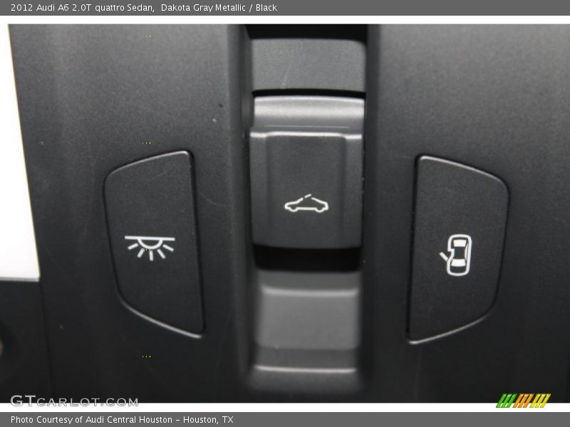 Dakota Gray Metallic / Black 2012 Audi A6 2.0T quattro Sedan