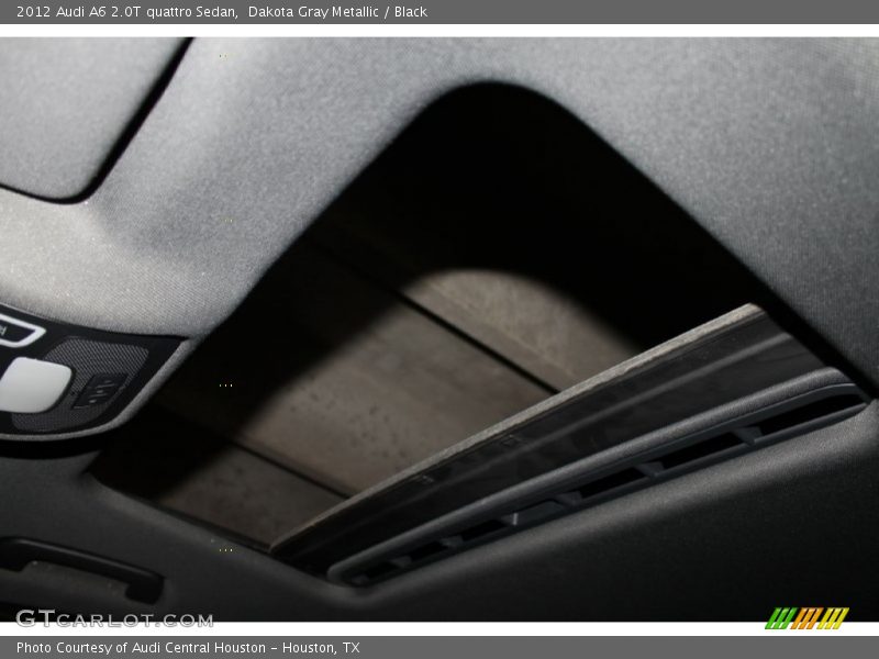 Dakota Gray Metallic / Black 2012 Audi A6 2.0T quattro Sedan