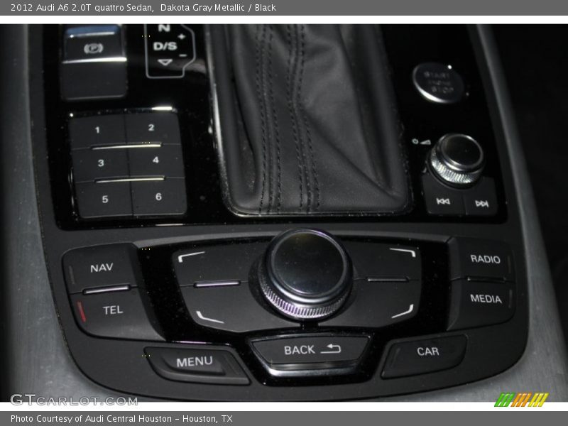 Dakota Gray Metallic / Black 2012 Audi A6 2.0T quattro Sedan