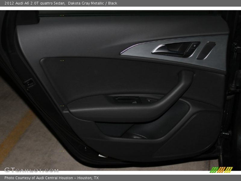 Dakota Gray Metallic / Black 2012 Audi A6 2.0T quattro Sedan