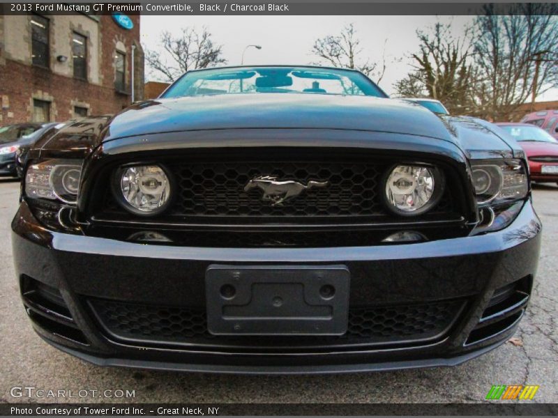 Black / Charcoal Black 2013 Ford Mustang GT Premium Convertible