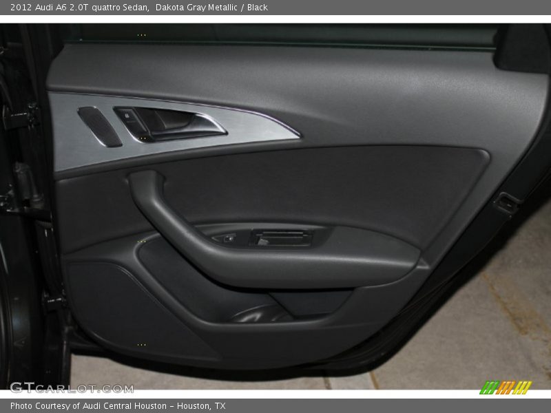 Dakota Gray Metallic / Black 2012 Audi A6 2.0T quattro Sedan