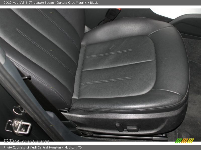 Dakota Gray Metallic / Black 2012 Audi A6 2.0T quattro Sedan