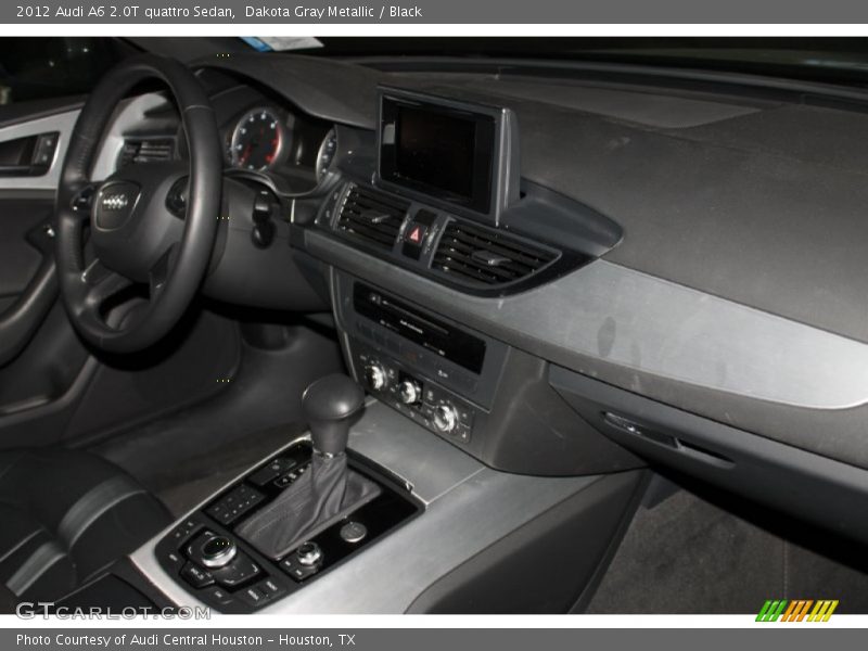 Dakota Gray Metallic / Black 2012 Audi A6 2.0T quattro Sedan