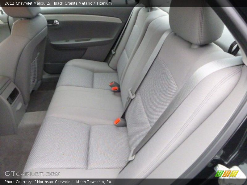 Black Granite Metallic / Titanium 2012 Chevrolet Malibu LS