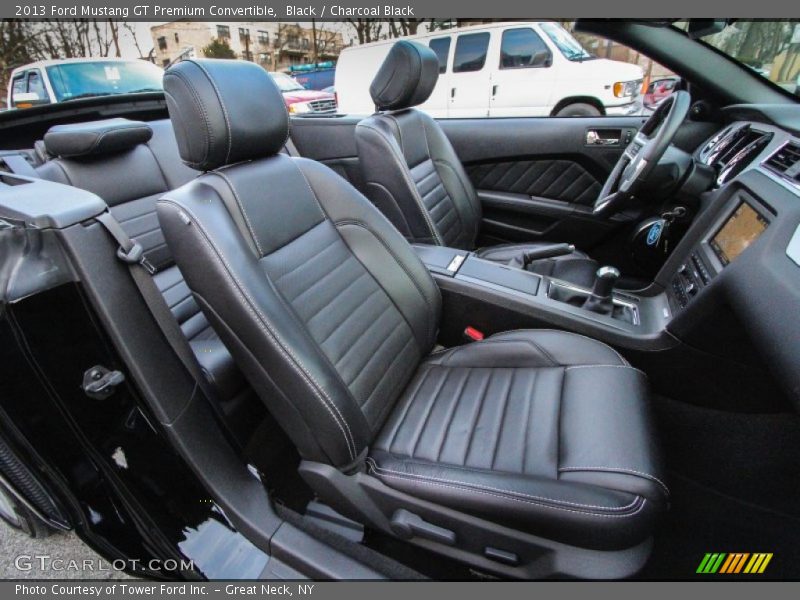 Black / Charcoal Black 2013 Ford Mustang GT Premium Convertible