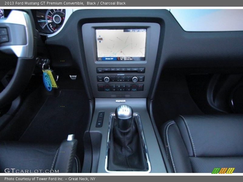 Black / Charcoal Black 2013 Ford Mustang GT Premium Convertible