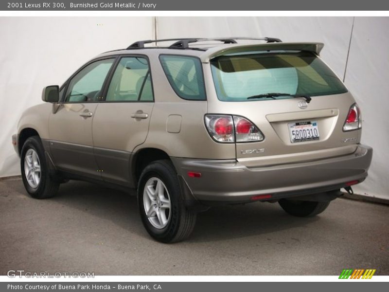 Burnished Gold Metallic / Ivory 2001 Lexus RX 300