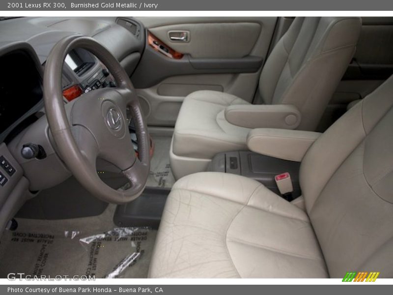 Burnished Gold Metallic / Ivory 2001 Lexus RX 300