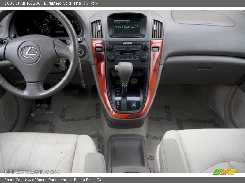 Burnished Gold Metallic / Ivory 2001 Lexus RX 300