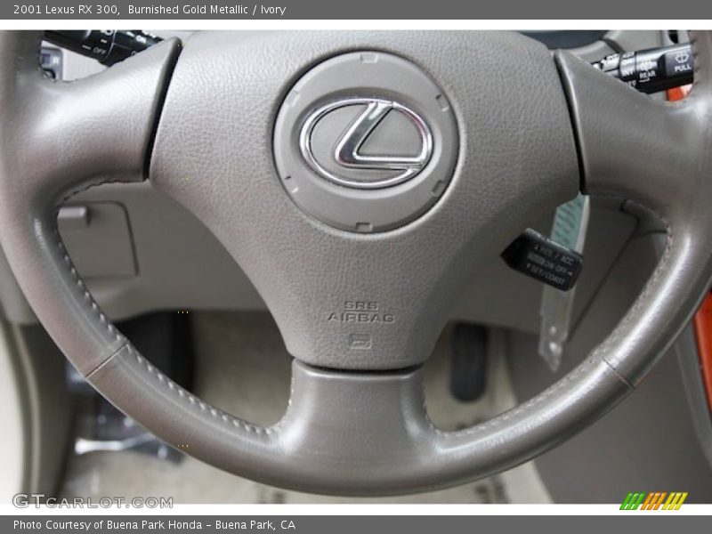 Burnished Gold Metallic / Ivory 2001 Lexus RX 300