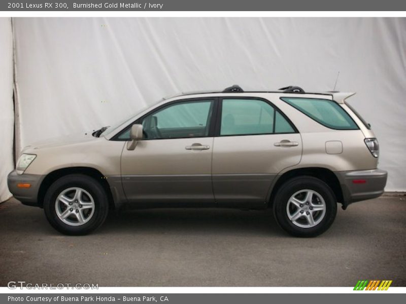 Burnished Gold Metallic / Ivory 2001 Lexus RX 300