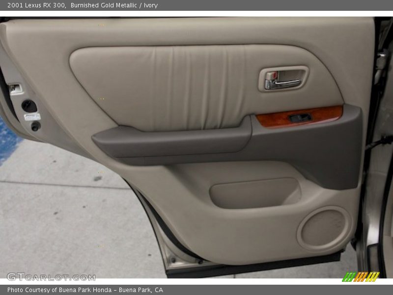 Burnished Gold Metallic / Ivory 2001 Lexus RX 300