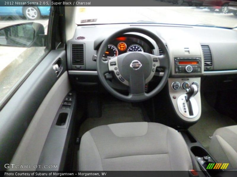 Super Black / Charcoal 2012 Nissan Sentra 2.0 S